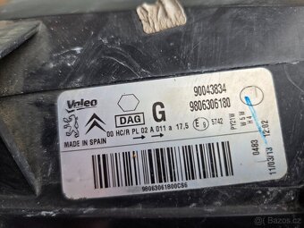 Přední světlomety Citroen Berlingo, Peugeot Partner, 2ks L+P - 9