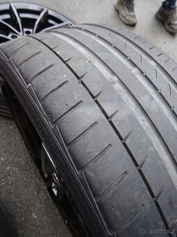 Alu disky černé na BMW, 19", 5x120,ET 42, letní sada - 9