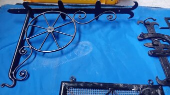 Kované kovové výrobky dekorace - 9