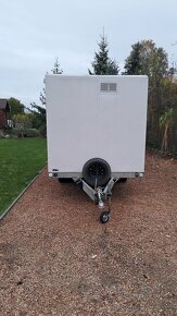 Dvouosý brzdeny vozík za auto - 9