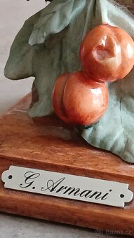 Porcelánový vrabec-G.Armani - 9