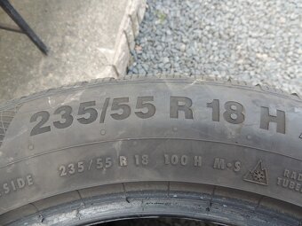 4ks zimních pneu Continental TS850P,235/55/18,dot32/22 - 9