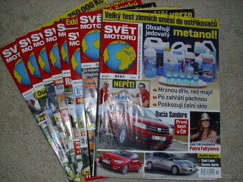 Prodám časopisy SVĚT MOTORŮ - 9