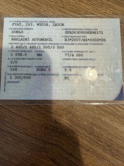 FIAT DOBLO- dlouhá verze 1.6D77KW - 9