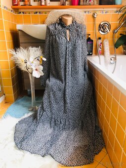 saty#kvetinove#maxi# dlouhe# H&M# tehotenske#univerzalni - 9