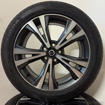 NISSAN QASHQAI 5x114,3 R18 ET40+LETNÍ 215/55R18 6mm - 9
