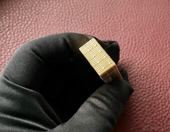 🔥 Dunhill Rollagas Zapalovač 80' léta, vzor Royal Sq. 🇨🇭 - 9