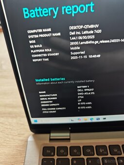 Dell Latitude 7420 2in1 dotykový i5-1145g7 16GB 512GB - 9