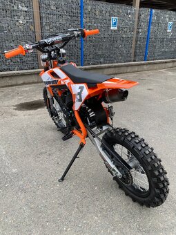 Pitbike Zuumav S3 125cc 14/12 (poloautomat) - oranžová - 9