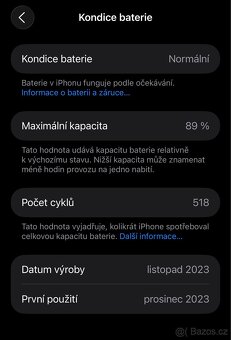 Prodám iPhone 15 Pro Max 256 GB + kryty za 5 000 Kč v ceně - 9