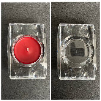 Moser Křišťálový svícen, těžítko, D 12 cm - 9