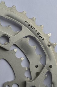 vintage KULT převodníky SHIMANO SG 36-46-26 5 děr rozteč 110 - 9