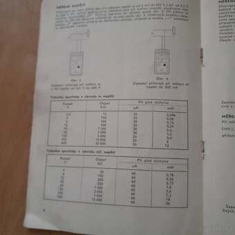 Univerzální měřící přístroj AVOMET DU-10 plně funkční - 9