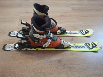 Dětský set lyže Salomon XMAX + boty Salomon T2 - 9