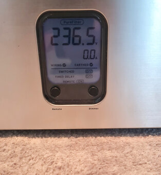 PRODÁM síťový filtr BELKIN - PURE AV - PF40, stříbrný - 9