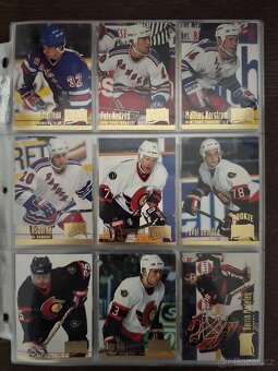 Predám hokejové kartičky ultra fleer 94-95 set druha seria - 9