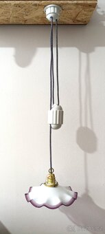 Stahovací lustr dle vlastního výběru stínítka i keramiky - 9