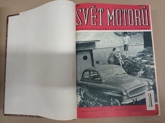 Staré svázané časopisy Svět Motorů a Stadion - 9