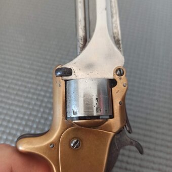 7raný revolver US Smith Wesson 1 model ráže .22 short TOP - 9