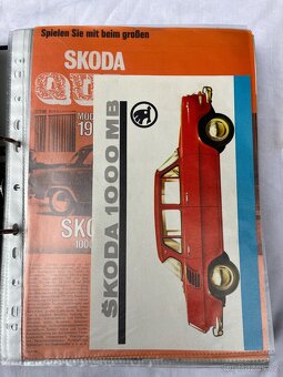Škoda originální prodejní letáky 1940-1999 - 9