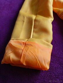 Dámské žluté sako na zip - 9