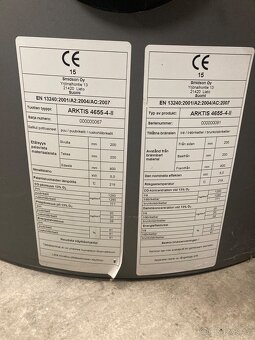 Prodám krbová kamna Smidson Arktis 4 - 9