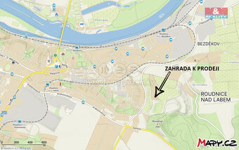 Prodej zahrady, 3700 m², Roudnice nad Labem - 9