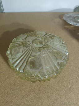 Sada parfémových flakonů, zelené sklo - 9