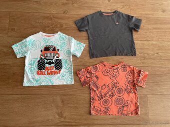 Oblečení kluk 98 - bundy, trička, kalhoty, tepláky, mikiny - 9