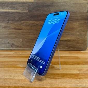 iPhone 16 Plus 128GB,modrý, 100% baterie, eSIM (rok záruka) - 9