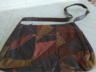 Kožená taška - kabela, batoh, kabelky, aktovka - 9