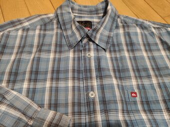 Quiksilver pánská kostkovaná košile - 9