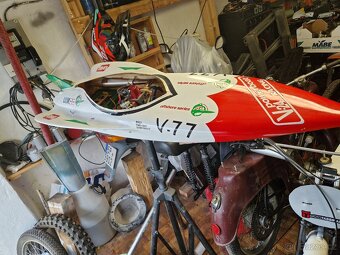 Benzínová rc loď dlouhá 140cm - 9