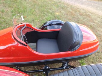 Jawa 350 OHC Scrambler + sidecar Velorex 562 - 9