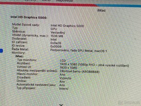 Apple iMac 21,5" 2013 8GB RAM / 500 GB HDD / i5 - 9