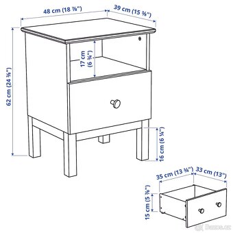 Ložnice IKEA TARVA - 9