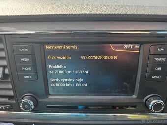 Leon 1,4TSi 110KW FR DSG 2015 129tkm,NAVI,LED, ALU,STK - 9