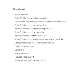 Kosmetický multifunkční přístroj BeautyRelax AntiAge Oxygen - 9