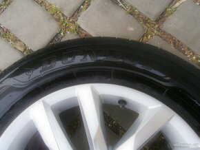 LETNÍ ALU KOLA 5 X 112 ŠKODA ORIGINÁL215 60 16 - 9