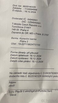 Sony Playstation 5 digital edit. slim Záruka 1,5 roku Tmobil - 9