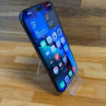 IPhone 15 Pro Max 256GB, modrý Titan, (rok záruka) - 9