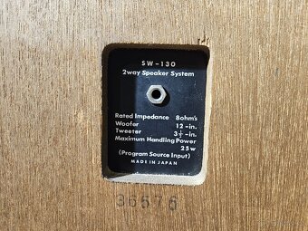 AKAI SW 130 Vintage reprosoustavy - 9