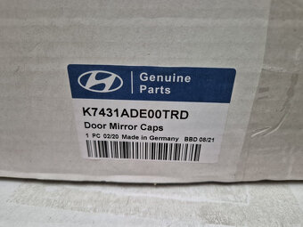 kryty vnějších zrcátek červené Hyundai i10 (AC3) K7431ADE00T - 9