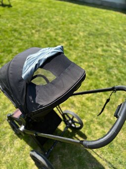 Cybex Priam Platinum – kočárek, korbicka, 2 pláštěnky - 9
