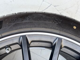 Letní sada Alu Kola Černý mat Mercedes R20 5x112 Originál - 9