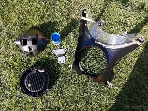 Led světlo + maska moto - 9