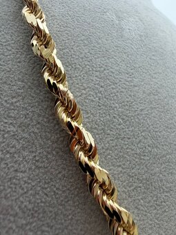 Zlatý řetěz VALIS - 117.5g 70cm 585 14k - PLNÝ ŘETĚZ - 9