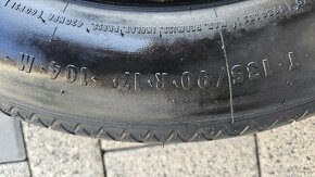 DOJEZDOVKA-REZERVA 5X120 BMW 135/90 R17 - 9