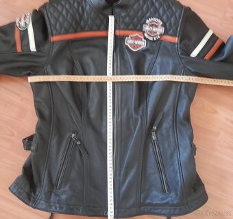 Harley Davidson dámská kožená bunda vel. XL TOP KUS - 9