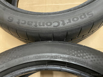 NOVÉ CONTINENTAL SportContact 6 A01 255/40/20 101Y DOT 2025 - 9